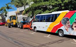 São José do Cedro recebe 5 novos veículos para compor frota