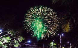 FOTOS: confira como foi o Réveillon em São Miguel do Oeste