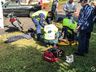 VÍDEO: Colisão deixa motociclista ferido em São Miguel do Oeste