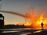 Incêndio deixa rodovia SC163 interrompida em São João do Oeste