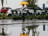 Sábado de chuva em SC antecede volta do calorão ao Estado; veja previsão