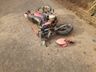 Menor sofre ferimentos em colisão de moto em Anchieta