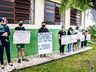 Escola realiza “Abraço Solidário” contra a municipalização; assista ao vídeo