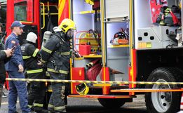 Princípio de incêndio mobiliza bombeiros no centro de São Miguel do Oeste