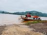 Nível de água do Rio Uruguai baixa e libera trânsito em pontes