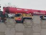 Viaduto de Guaraciaba ganha forma com transporte de vigas de 52 toneladas