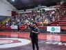 Falcão se apresenta em jogo festivo no ginásio do Guarani