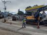 Empresa realiza reparos na Avenida Gustavo Fetter, em Iporã do Oeste