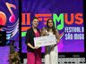 Grande público prestigia finais do II Femusmo em São Miguel do Oeste