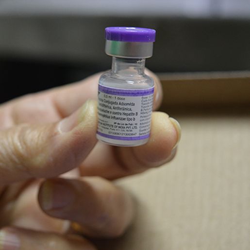 SMO deve receber cem doses da vacina pentavalente até sexta-feira