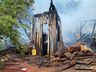 Incêndio destrói galpão em Descanso
