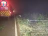 Motociclista de 47 anos fica ferido em saída de pista na SC-305