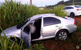 VÍDEO: acidente envolve três veículos na BR-163, em Guarujá do Sul