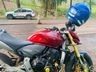 Jovem fica ferido em queda de motocicleta na SC 163, em Itapiranga