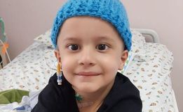 Família pede doação de sangue para criança com leucemia