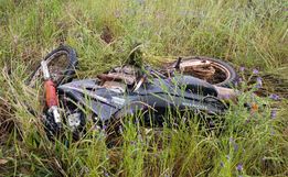 Motociclista foge da PM e abandona moto argentina em Dionísio Cerqueira