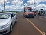 Colisão lateral deixa motociclista ferido em Iporã do Oeste