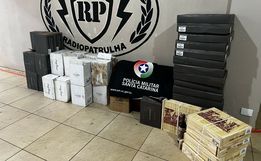 Polícia Militar apreende R$ 110 mil em vinho argentino contrabandeado em Iraceminha