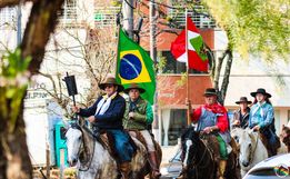 Cavalgada da Integração passa por São Miguel do Oeste
