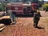 Incêndio em depósito de maravalha mobiliza bombeiros 