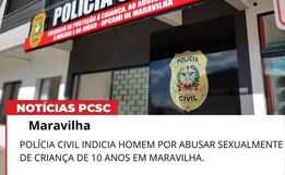 Suspeito de abusar sexualmente de criança de 10 anos é indiciado 