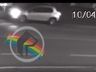 Motorista bate carro em caminhão estacionado e foge em SMOeste; VÍDEO