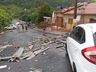 Vendaval derruba silo e deixa dois trabalhadores gravemente feridos em Pinhalzinho