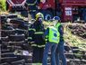 VÍDEO: Incêndio destrói materiais recicláveis da ACOMAR 