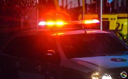 Mulher é atropelada e condutor foge do local em São Lourenço do Oeste