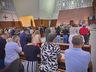 Celebração da Paixão e Morte do Senhor lota Igreja Matriz, em São Miguel do Oeste
