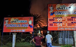 Incêndio destrói parcialmente casa no centro de Itapiranga