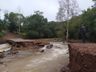 Pontes estão interditadas em decorrência das chuvas em Santa Helena