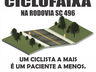 Pedido de ciclofaixa na SC-496 é entregue ao governador do Estado