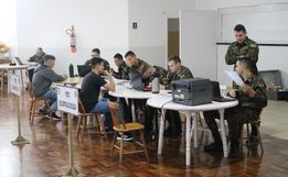 14º RCMEC realiza etapa de inspeção de jovens em São José do Cedro
