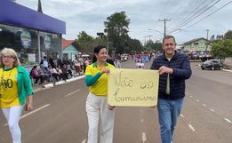 Desfile Cívico em Guarujá do Sul reúne grande público no Dia da Independência