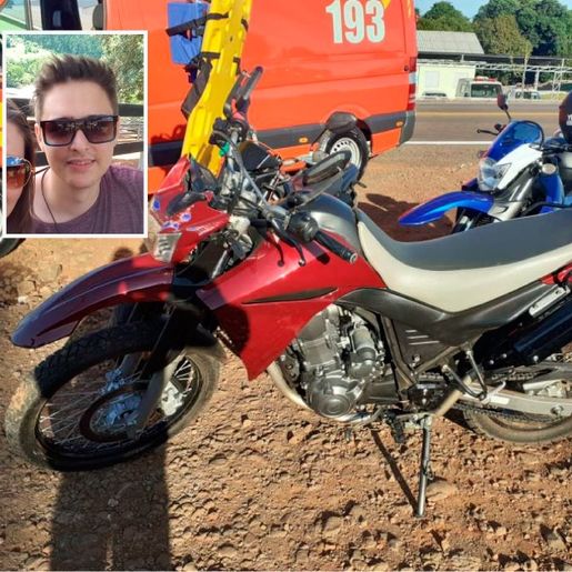 Jovem que sofreu queda de motocicleta no final de semana tem morte cerebral confirmada