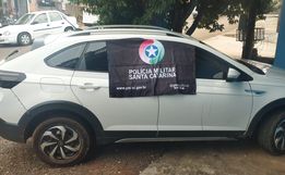 Polícia recupera carro furtado e prende homem por receptação em Dionísio Cerqueira