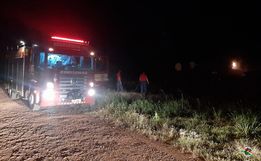 Incêndio em vegetação mobiliza bombeiros de Itapiranga