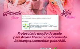 Moção pede regulamentação e liberação de medicamento usado para tratar atrofia muscular espinhal