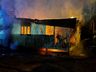 Incêndio destrói casa no interior de São Miguel do Oeste