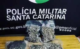 Droga é encontrada em banheiro de ônibus no distrito de São Roque