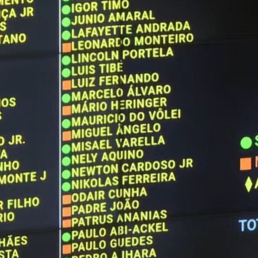 14 dos 16 deputados de SC votam por urgência na anistia na Câmara 