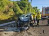  Motorista de carro morre em colisão contra caminhonete em Cordilheira Alta
