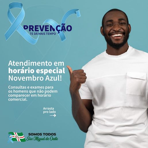 Novembro Azul alerta para cuidados com a saúde do homem