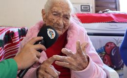 Idosa de Campo Erê completa nesta quinta-feira, 109 anos de idade