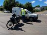Mulher fica ferida em acidente no Bairro Jardim Peperi, em SMOeste 