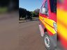 Motociclista fica ferido após perder controle em curva na BR-163, em São José do Cedro