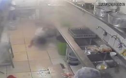 VÍDEO: Cozinheira morre após explosão de panela de pressão