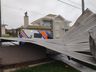 Ciclone causa estragos com chuva forte e ventos de até 122 km/h