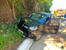 VÍDEO: Colisão traseira é registrada na BR-282 em SMOeste  